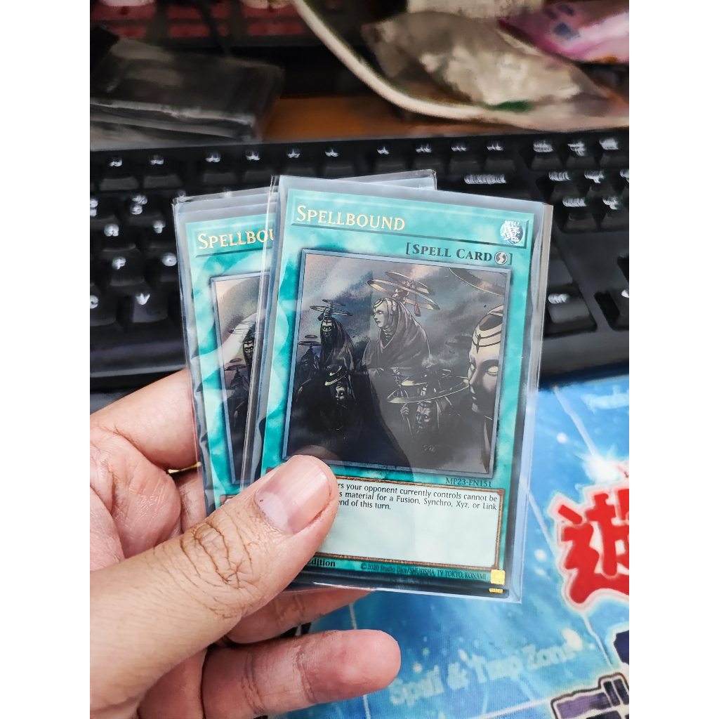 Yugioh Funny Shop] 1 l th bi Spellbound - MP23-EN151 - Ultra Rare 1st  Edition | Shopee Vit Nam