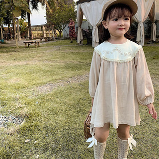 𝐀𝐩𝐫𝐢𝐥 𝐛𝐞́𝐛𝐞́ - Premium icon Váy babydoll đen cao cấp cho bé gái đơn giản dễ thương mùa xuân thu