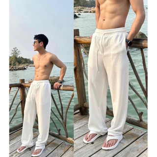 [Simple Pant]Quần Trắng Clean phong cách hàn quốc -Minimal style