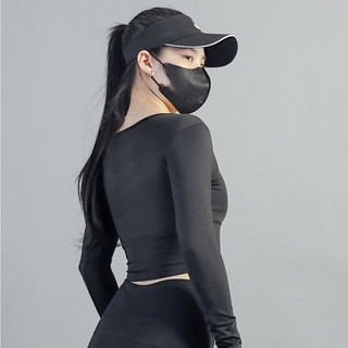 Áo thun croptop cổ vuông dài tay nữ dáng ôm GLADIMAX CDT15 croptop tay dài cổ vuông tay dài