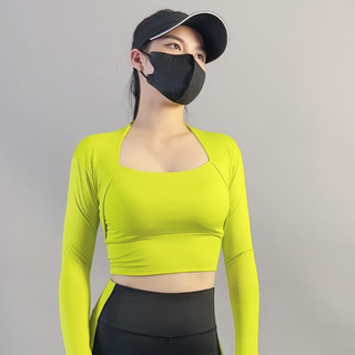 Áo thun croptop dài tay nữ dáng ôm GLADIMAX ASN45 chất thun mát, croptop tay dài cổ yếm tay dài