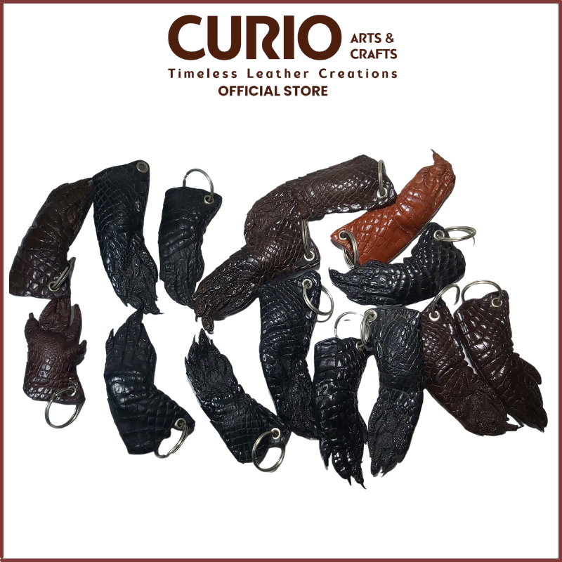 Móc Chìa Khóa Chân Cá Sấu Thật (Key chain) - KCCS01 - Curio Leather