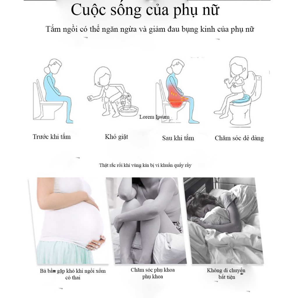 Dụng Cụ vệ Sinh Cho Bà Bầu, Phụ Nữ Mới Sinh