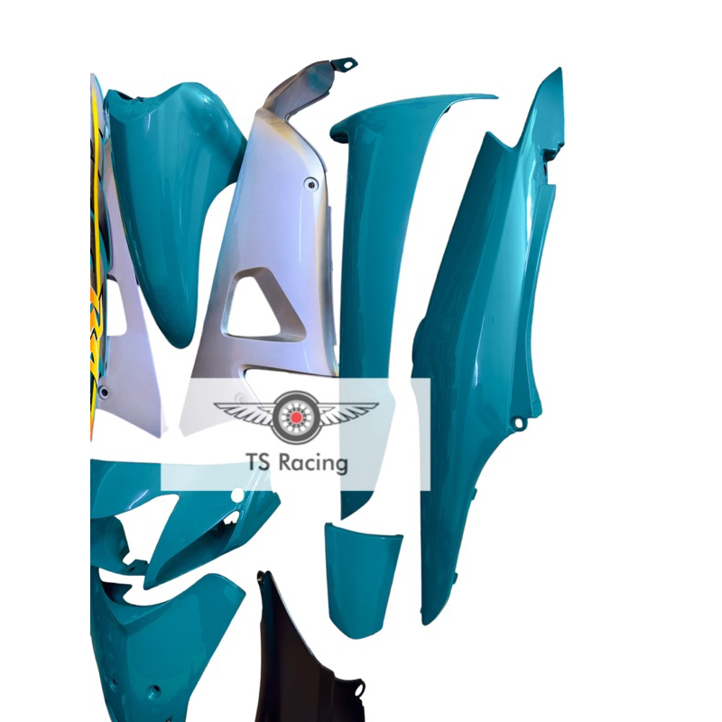 Dàn áo wave rs xanh ngọc - tặng team 3 lớp
