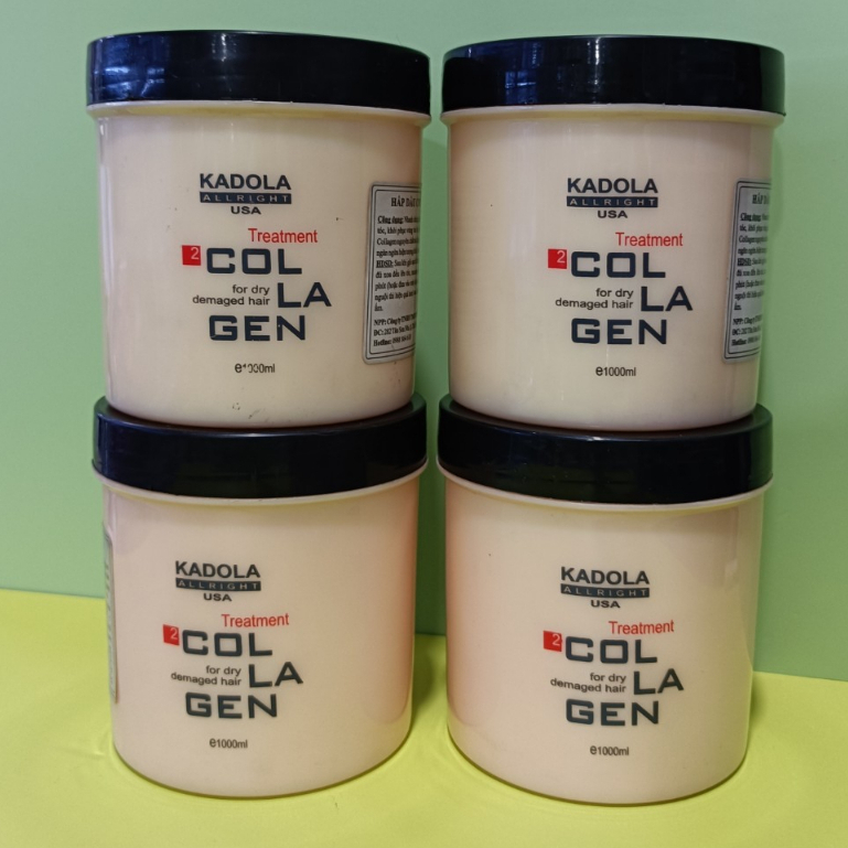Kem ủ Tóc Hấp dầu Collagen KADOLA ALLRIGHT phục hồi chuyên sâu