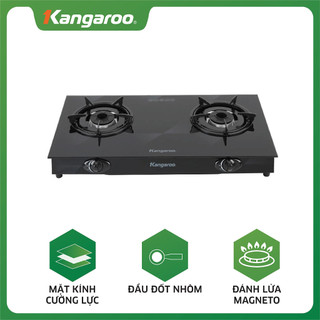 Bếp ga đôi Kangaroo KG8G1A Chính Hãng100%+đánh lửa Magneto,lửa tỏa đều, tiết kiệm gas-Bảo Hành12t