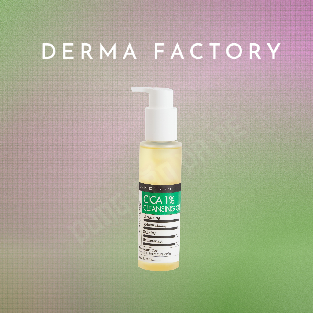 [Derma Factory] Dầu Tẩy Trang Rau Má (Centella Asiatica) Cica 1% ...