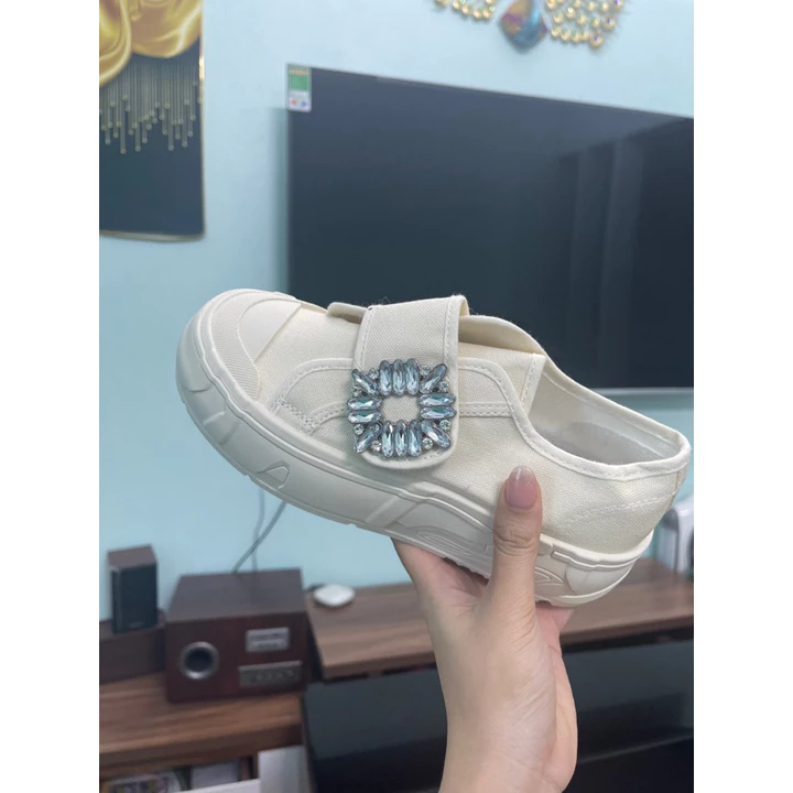 giày nữ xinh , giày nữ thể thao , giày lười nữ , giày hottrend nữ , giày nữ đi học , mẫu 09