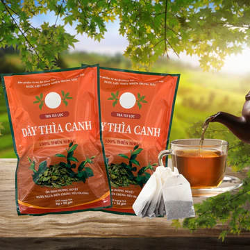 Trà Dây Thìa Canh hạ đường huyết, ngưng biến chứng tiểu đường,hỗ trợ ổn định đường huyết (50 túi x 5g)