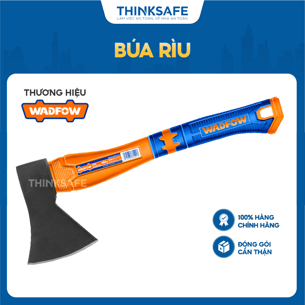 Búa rìu Wadfow chất liệu thép carbon được rèn thả xử lý nhiệt, Rìu chẻ ...