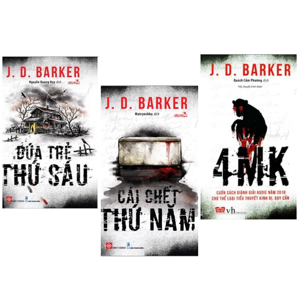 Sách trinh thám - 4MK + Cái chết thứ năm + Đứa trẻ thứ sáu ( J.D ...