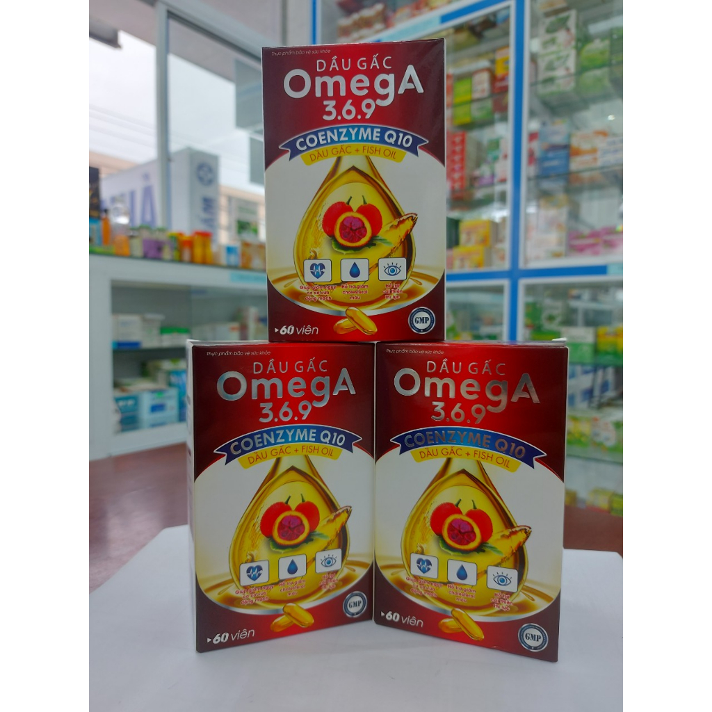 DẦU GẤC OMEGA 3.6.9 Coenzyme Q10 Shopee Việt Nam