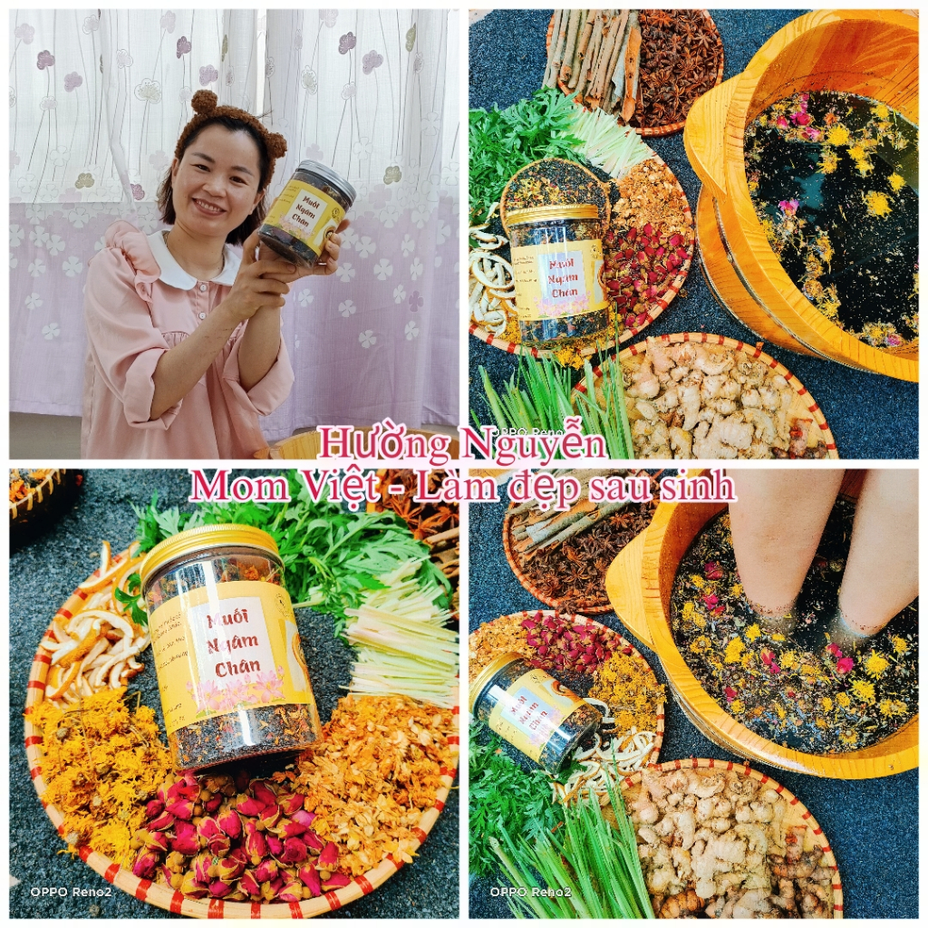MUỐI NGÂM CHÂN, HÔI CHÂN TÊ NHỨC CHÂN, HỘP MUỐI NGÂM CHÂN THÀNH PHẦN TỰ NHIÊN