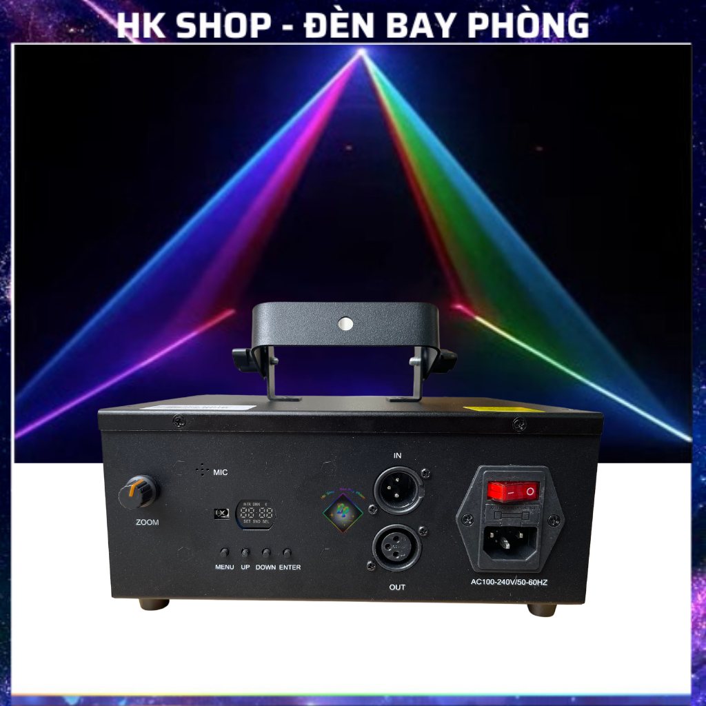 Đèn Laser Bay Phòng MP 7979 V12 mới nhất hiện tại dùng cho bar , bay phòng , pub , louge , sân khấu