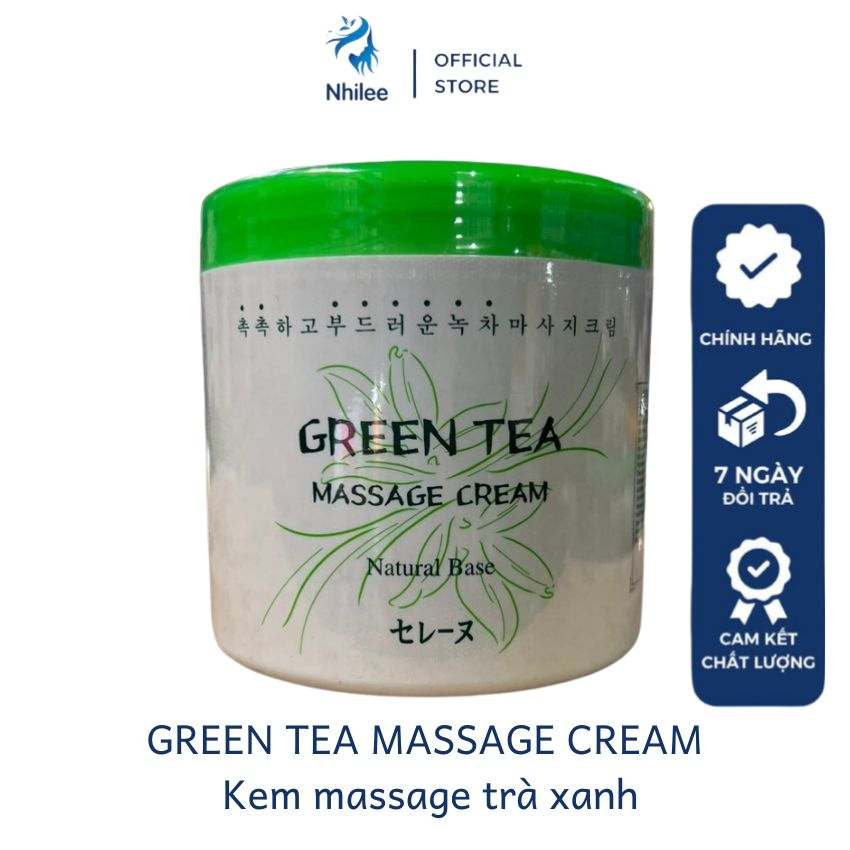 Green tea massage cream NL244 kem massage mặt tổng hợp trà xanh Hàn ...