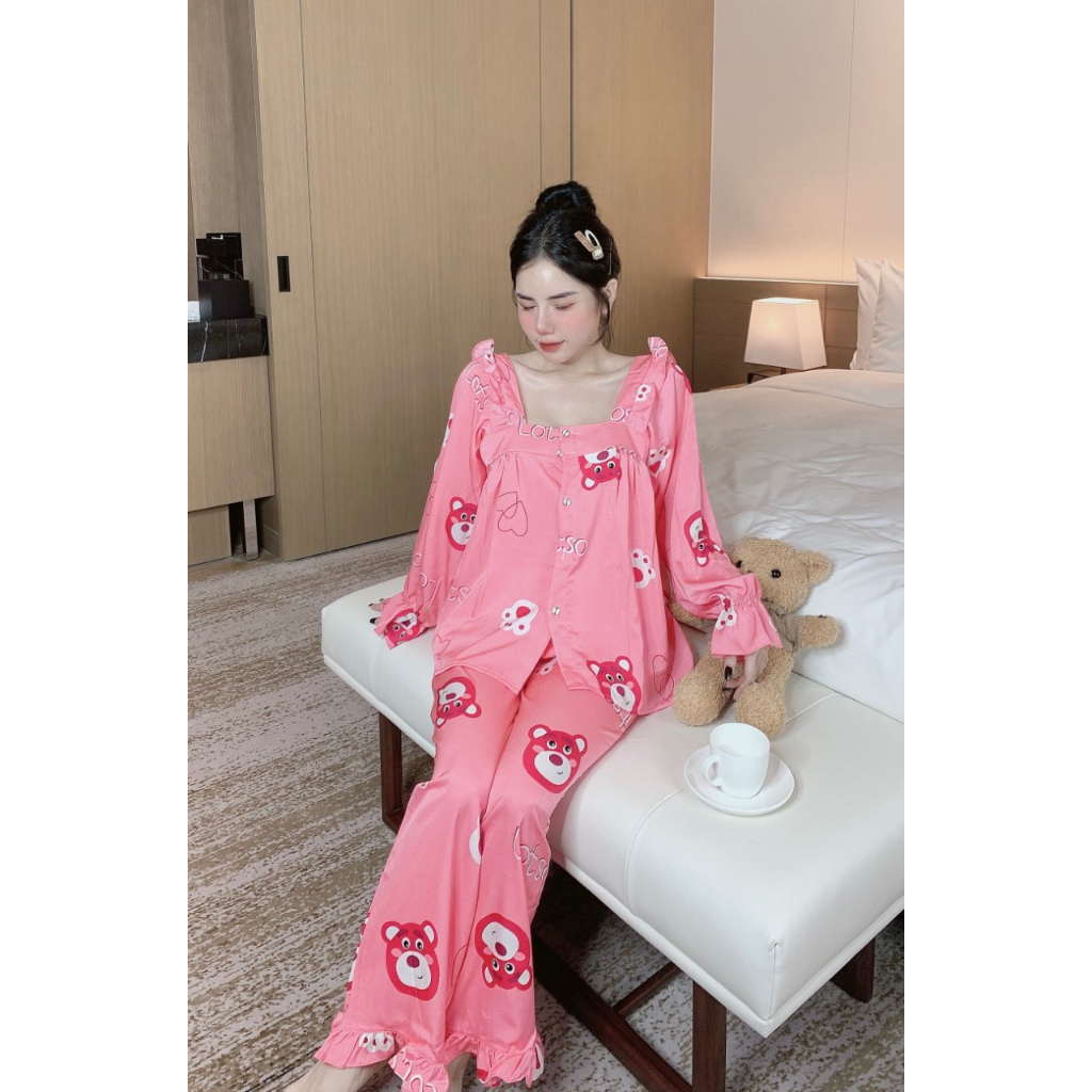 Gấu dâu hồng cam
