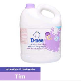 [ Mua 1 tặng 1] Nước giặt quần áo D-nee 3000 ML - Organic Aloe Vera + tặng 1 bịch khăn ướt