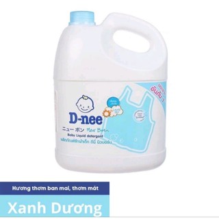 [ Mua 1 tặng 1] Nước giặt quần áo D-nee 3000 ML - Organic Aloe Vera + tặng 1 bịch khăn ướt