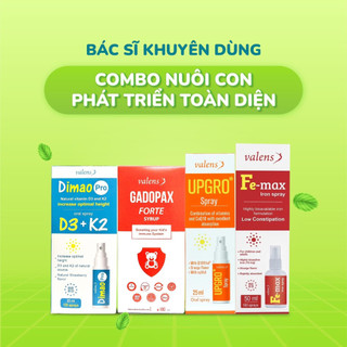 [Date11/2026] Upgro Spray Dạng Xịt - Bổ sung vitamin thiết yếu, tăng đề kháng, phát triển toàn diện cho trẻ