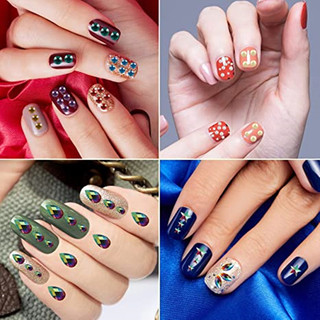 [Y112] [Đá Makeup] Đá Trang Điểm, Đá Đính Tóc, Mặt, Móng Tay - Có Sẵn Keo - Kim Cương, Ngọc Trai