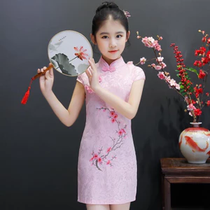 áo sườn xám cho bé từ 7-36kg