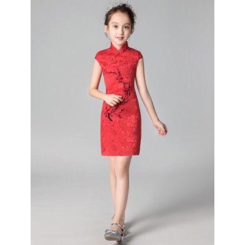 áo sườn xám cho bé từ 7-36kg