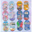 Kẹo đồ chơi túi mù lật đật Hello kitty My Little Pony PJ Masks Justice League Relkon Flipperz