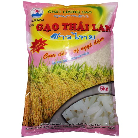 Gạo Thái Lan Thơm Đặc Biệt (Thái đỏ) 5Kg - Thái Dương