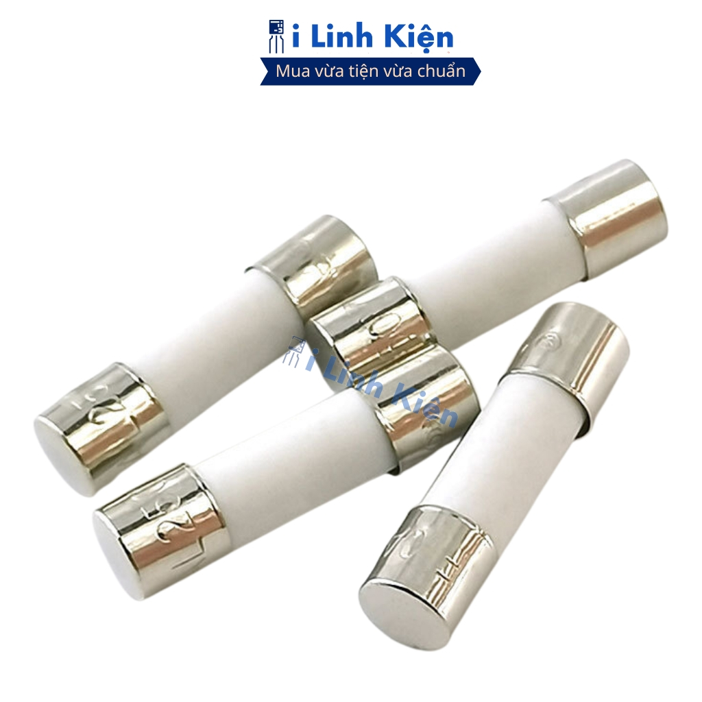 Cầu chì sứ 5x20mm túi 20 con chất lượng tốt ilinhkien