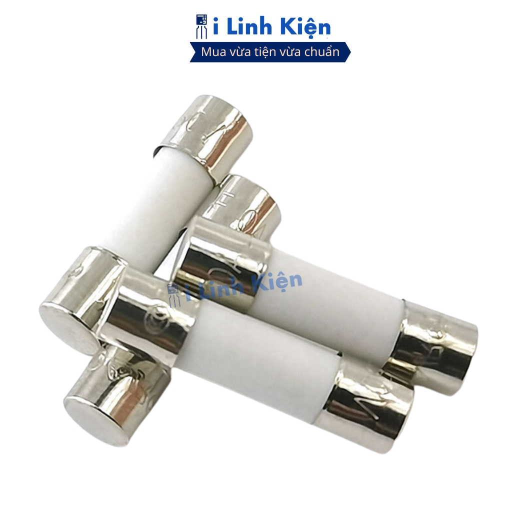Cầu chì sứ 5x20mm túi 20 con chất lượng tốt ilinhkien