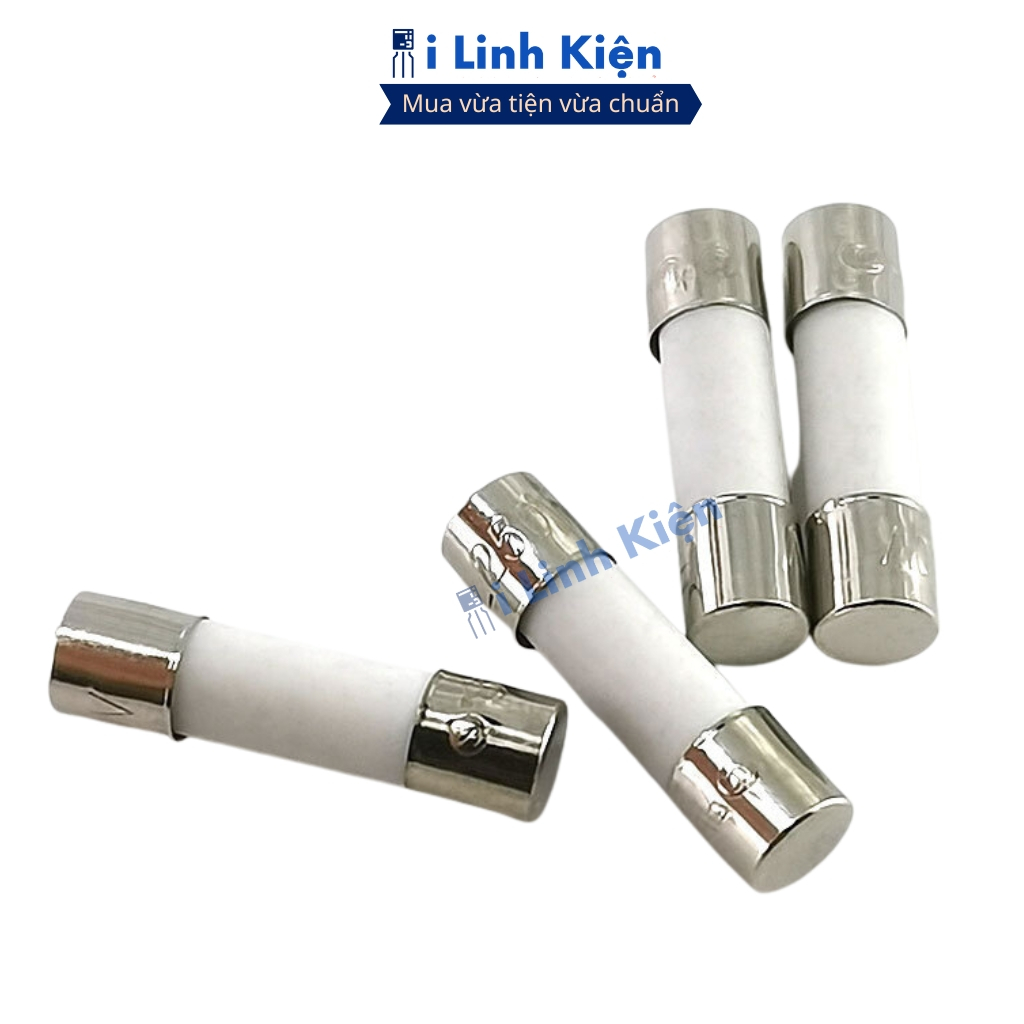 Cầu chì sứ 5x20mm túi 20 con chất lượng tốt ilinhkien