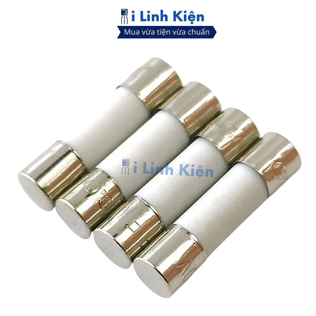 Cầu chì sứ 5x20mm túi 20 con chất lượng tốt ilinhkien
