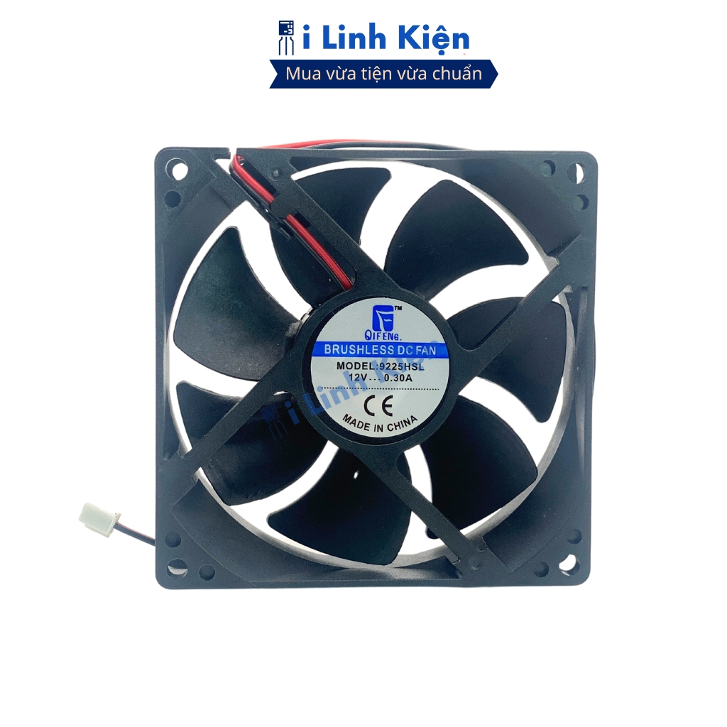 Quạt tản nhiệt 12V đầy đủ các kích thước chính hãng ilinhkien.