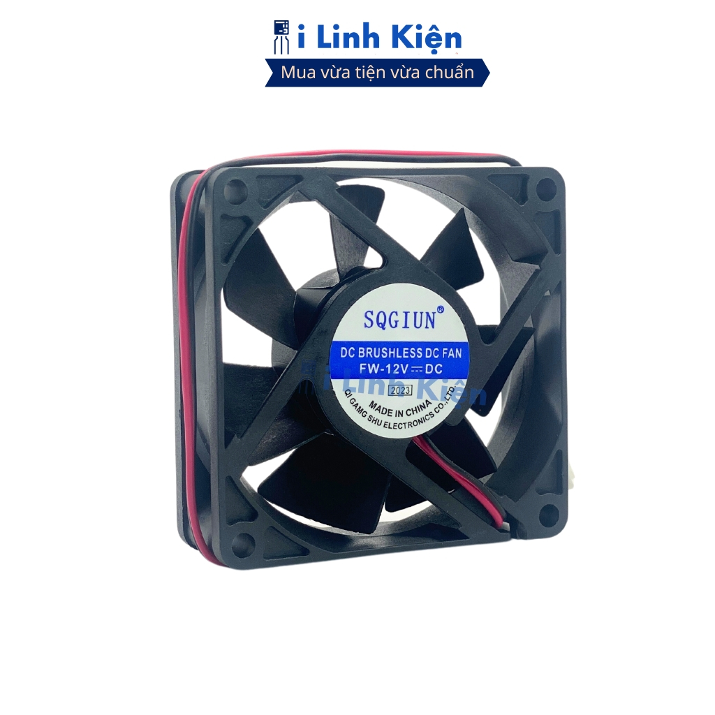 Quạt tản nhiệt 12V đầy đủ các kích thước chính hãng ilinhkien.