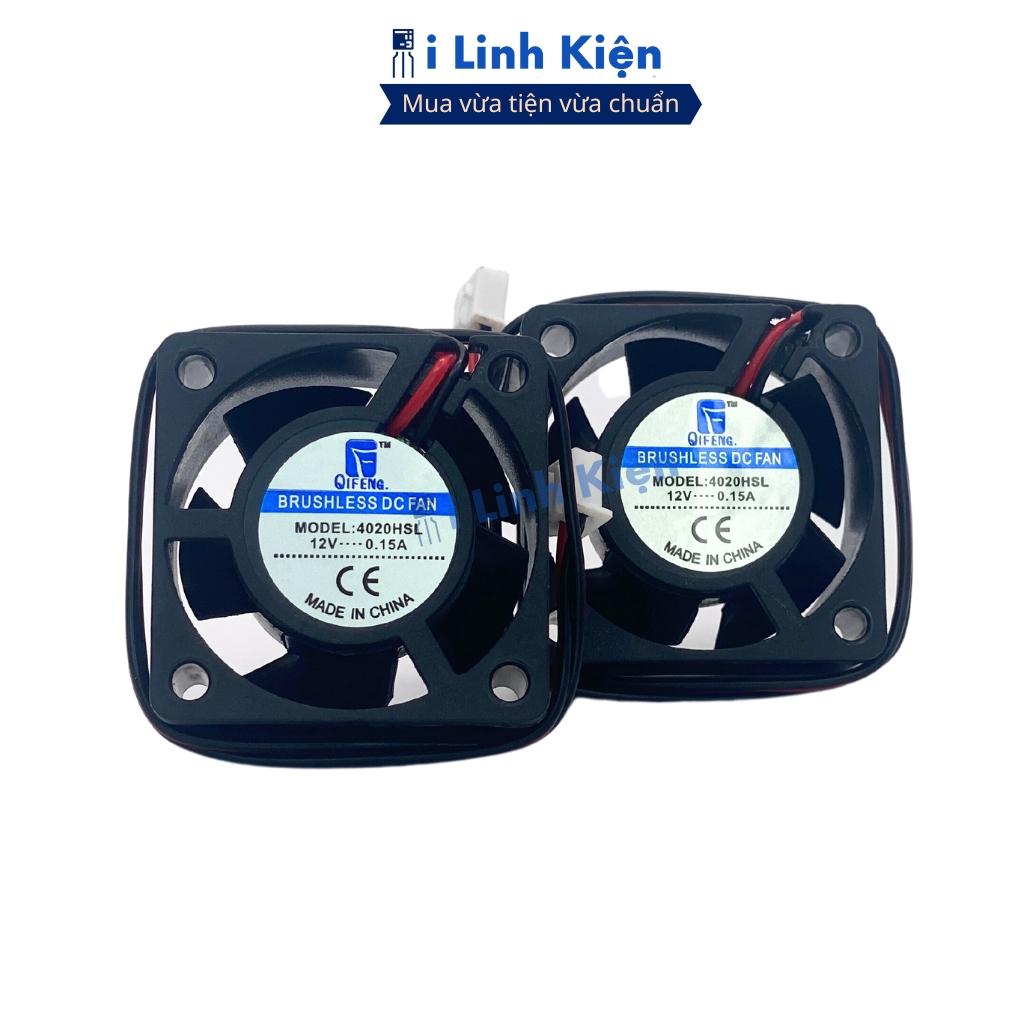 Quạt tản nhiệt 12V đầy đủ các kích thước chính hãng ilinhkien.