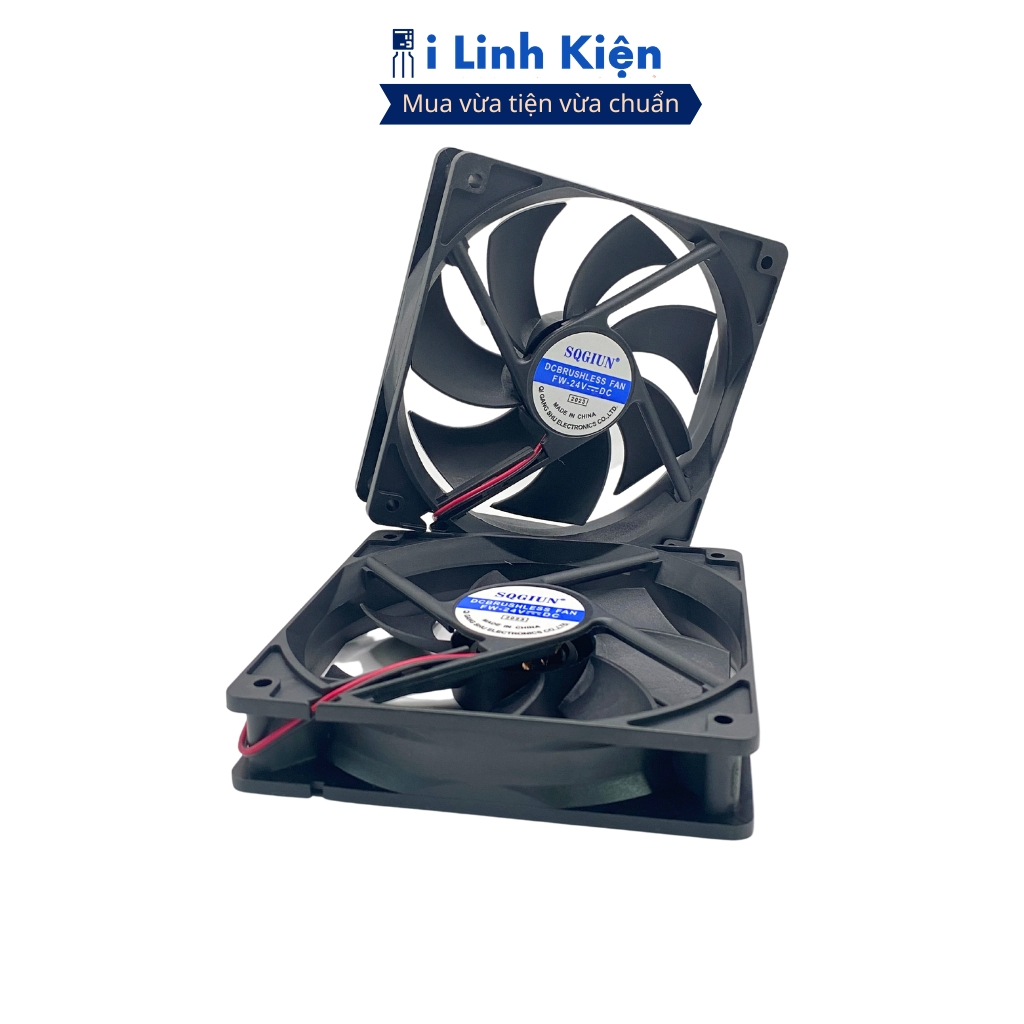Quạt tản nhiệt 24V đầy đủ các kích thước chính hãng ilinhkien.
