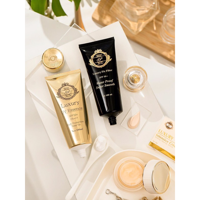 ☘KEM CHỐNG NẮNG SPF 50+++ LUXURY FIX FILTER 100ML Shopee Việt Nam