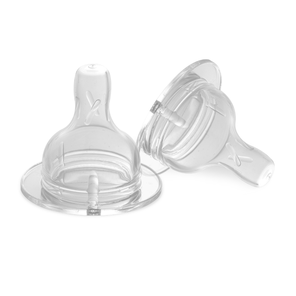 Ảnh Bình sữa cổ rộng đáy bầu Pur 250ml (có sẵn núm M cho bé 3-6th) 2