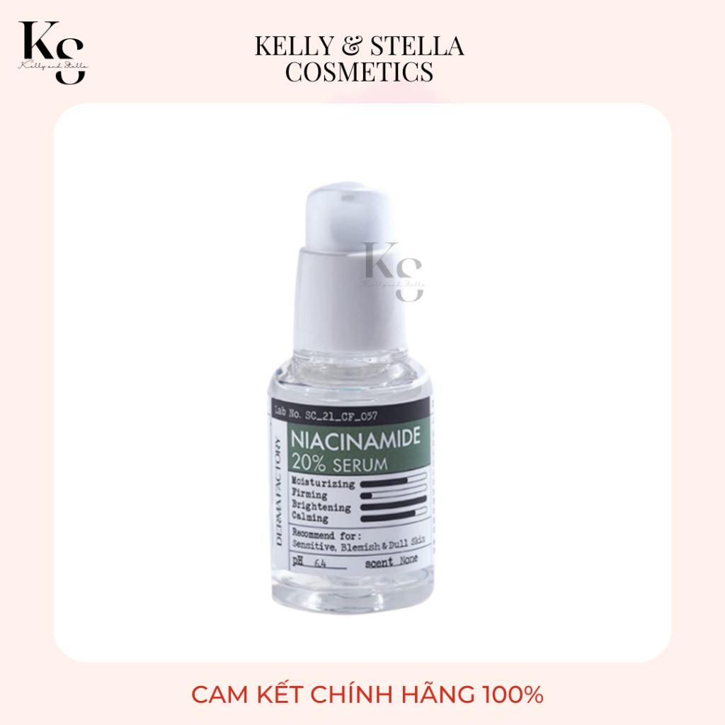 Serum Niacinamide 20% (B3 20%) Derma factory | Shopee Việt Nam