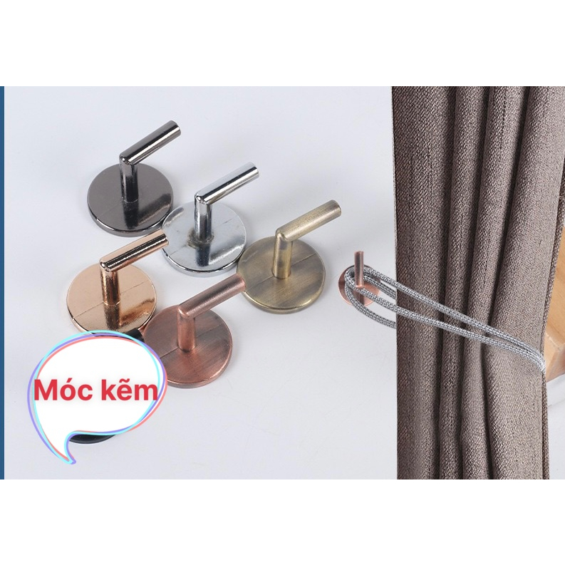 Set 1 Cặp Núm Vén Rèm Cửa, Phụ Kiện Màn Rèm, móc đồ trang trí túi xách ...