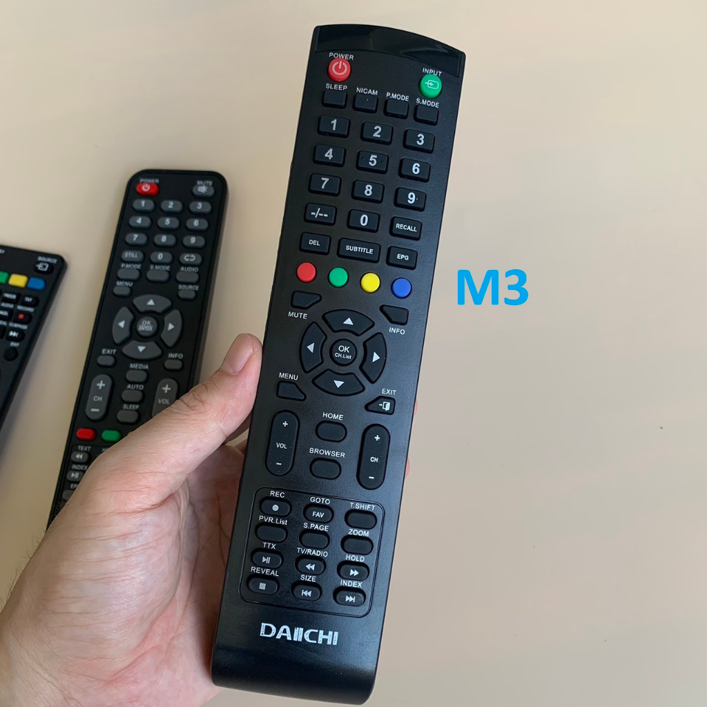 Điều khiển tivi Daiichi chính hãng các dòng Smart/LCD, Remote tv ...