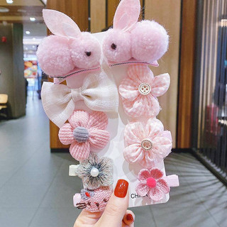 SET 9 Kẹp Tóc 2 Con Thỏ, Kẹp tóc đáng yêu dành cho bé gái dễ thương 🌸free ship🌸