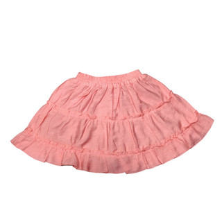 Chân váy ngắn xòe 2 tầng viền nhún có lót quần Freesize mềm rủ Lolita Lolalalo