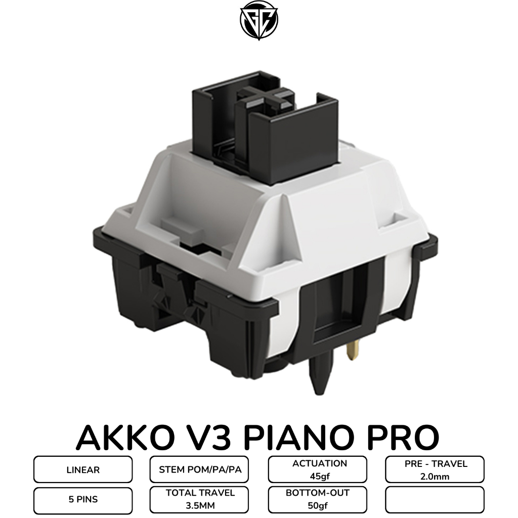 ( 1 Pack / 45 Switch ) AKKO CS SWITCH V3 - Switch AKKO V3 Piano Pro ...