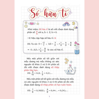 Sổ Giấy Lò Xo Take Note Toán 7 TUANVIET BOOKS cỡ A5 (Phiên Bản Mới Nhất)