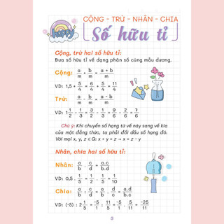 Sổ Giấy Lò Xo Take Note Toán 7 TUANVIET BOOKS cỡ A5 (Phiên Bản Mới Nhất)