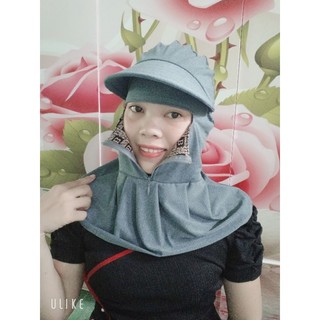 🤠Mũ nón chống nắngq _Nón dây kéo trước màu trơn CÓ DÂY CỘT hàng 2 lớp chống nắg chống tia UV tia cực tím