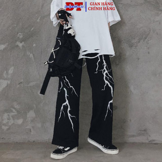 Quần Jogger Nam Nữ Thể Thao Dài Vải Thun Co Giản 4 Chiều Thiết Kế tia chớp Trẻ Trung Năng Động K1