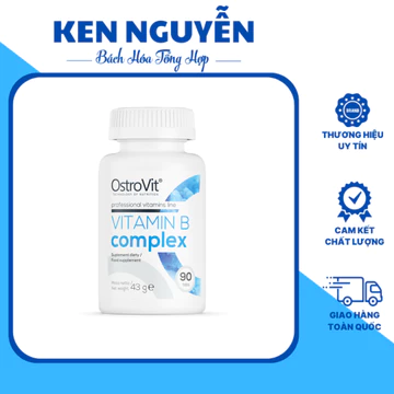 Ostrovit Vitamin B Complex Viên Uống Bổ Sung Vitamin B Tổng Hợp, Tăng Khả Năng Trao Đổi Chất
