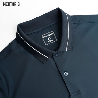 Áo Thun Nam Có Cổ Mentoris, Mẫu Sọc Cao Cấp, Basic, Dễ Phối Đồ, Mẫu Mới Nhất MPL30S